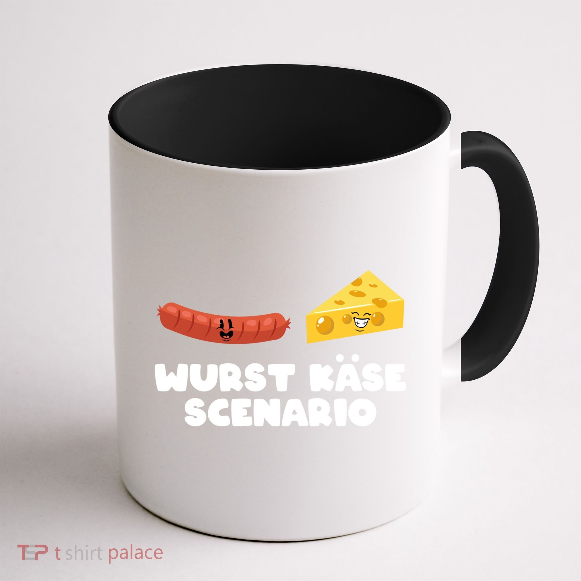 Ger Pun Wurst KäSe Scenario Sausage Cheese Funny Dad Joke Gift Coffee Mug