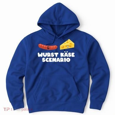 Ger Pun Wurst KäSe Scenario Sausage Cheese Funny Dad Joke Gift Hoodie