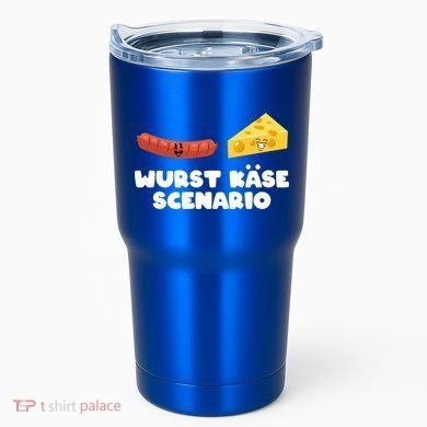 Ger Pun Wurst KäSe Scenario Sausage Cheese Funny Dad Joke Gift Tumbler