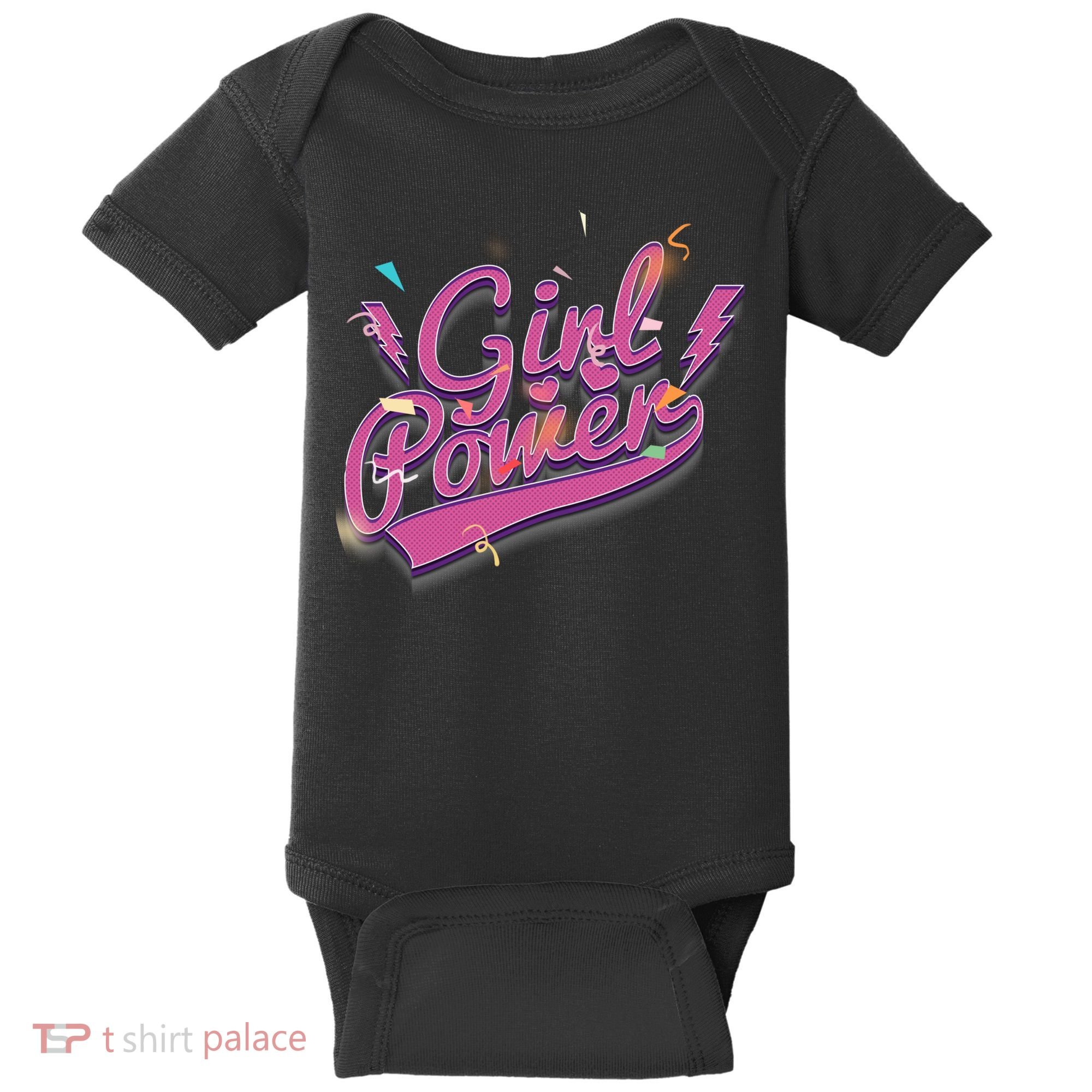 Girl Power Women’ Rights Baby Bodysuit