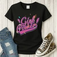 Girl Power Women’ Rights Women's T-Shirt thumb 3