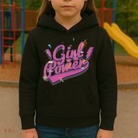 Girl Power Women’ Rights Kids Hoodie thumb 3