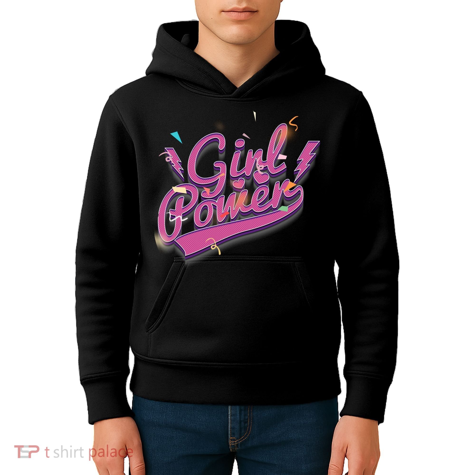 Girl Power Women’ Rights Kids Hoodie