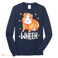 Guinea Pig Wheek Kids Girl Women Long Sleeve Shirt thumb 0