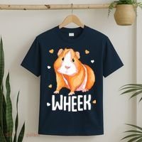 Guinea Pig Wheek Kids Girl Women T-Shirt thumb 2
