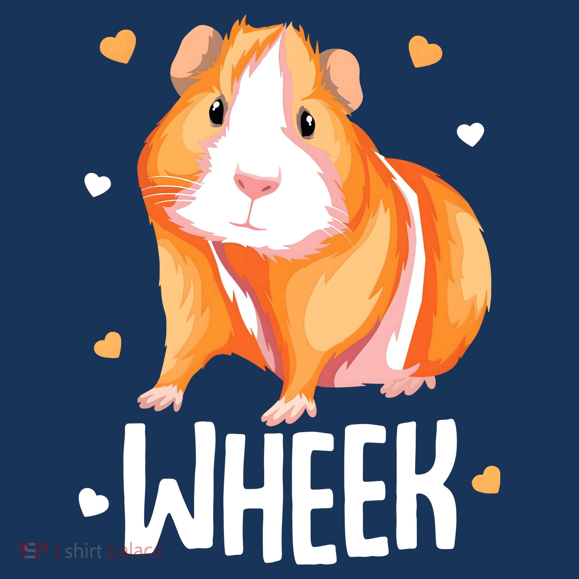 Guinea Pig Wheek Kids Girl Women Polo