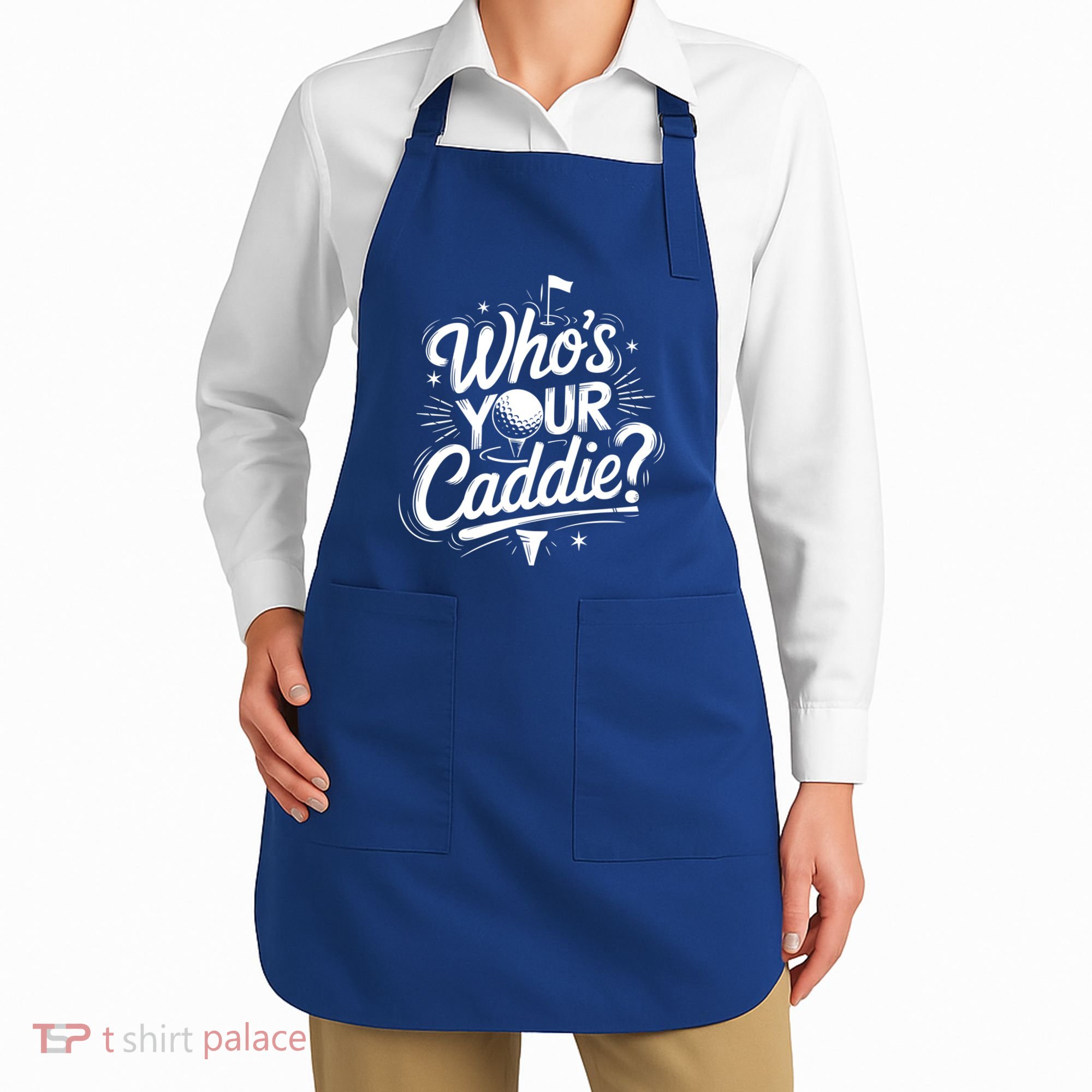 Golf Player WhoS Your Caddie Golfer Golfing Golf Lover Great Gift Apron