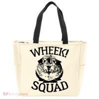 Guinea Pigs Wheek Squad Cute Funny Guinea Pig Shirts Tote Bag thumb 0