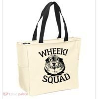 Guinea Pigs Wheek Squad Cute Funny Guinea Pig Shirts Tote Bag thumb 2