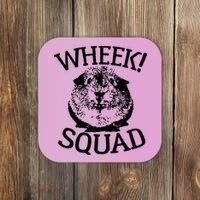 Guinea Pigs Wheek Squad Cute Funny Guinea Pig Shirts Coaster thumb 0