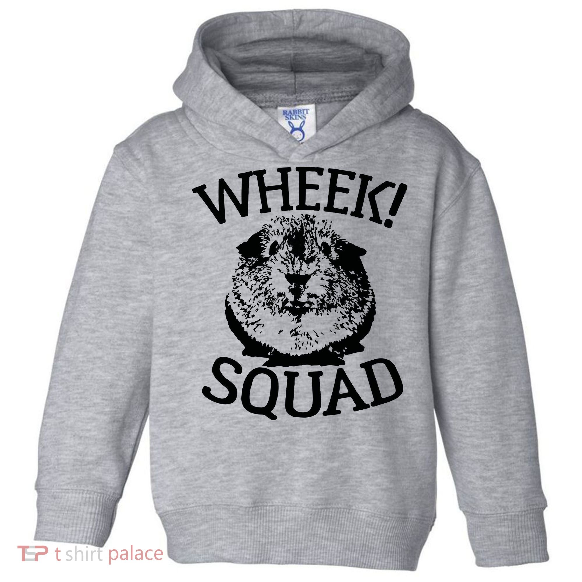 Guinea Pigs Wheek Squad Cute Funny Guinea Pig Shirts Toddler Hoodie
