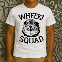 Guinea Pigs Wheek Squad Cute Funny Guinea Pig Shirts T-Shirt thumb 3