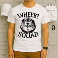 Guinea Pigs Wheek Squad Cute Funny Guinea Pig Shirts T-Shirt thumb 6