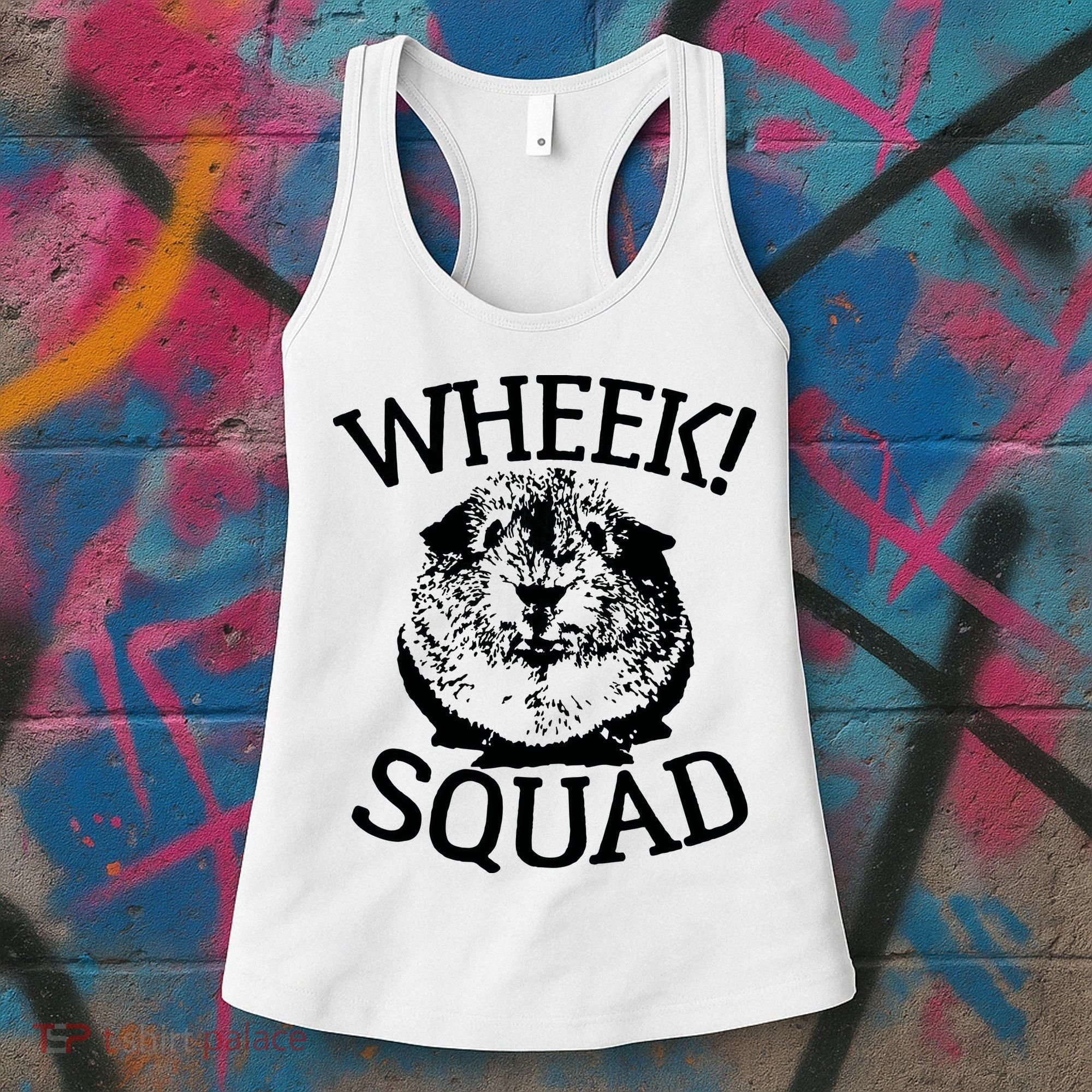 Guinea Pigs Wheek Squad Cute Funny Guinea Pig Shirts Women's Tank Top