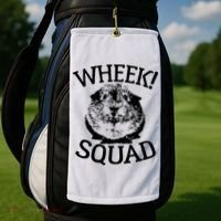 Guinea Pigs Wheek Squad Cute Funny Guinea Pig Shirts Golf Towel thumb 2