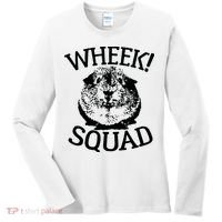 Guinea Pigs Wheek Squad Cute Funny Guinea Pig Shirts Women's Long Sleeve Shirt thumb 0