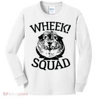 Guinea Pigs Wheek Squad Cute Funny Guinea Pig Shirts Kids Long Sleeve Shirt thumb 0