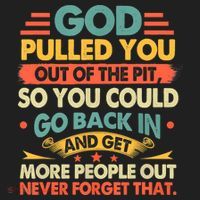 God Pulled You Out Of The Pit Sober Sobriety Addiction Beanie thumb 2