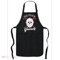 Go Puck Yourself Funny Hockey Apron thumb 0