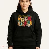 Groovy Quotes Autism Powered Fuck Machine Funny Hoodie thumb 5