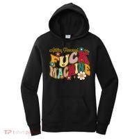 Groovy Quotes Autism Powered Fuck Machine Funny Women's Hoodie thumb 0