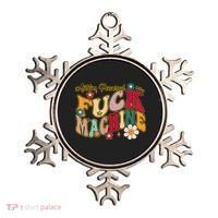 Groovy Quotes Autism Powered Fuck Machine Funny Ornament thumb 0