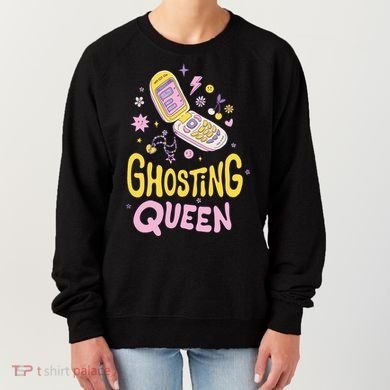 Ghosting Queen Cellphone Women's Sweatshirt