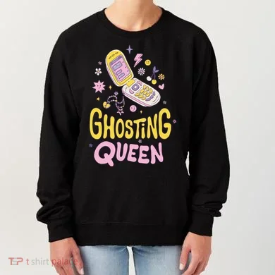 Ghosting Queen Cellphone Women's Sweatshirt
