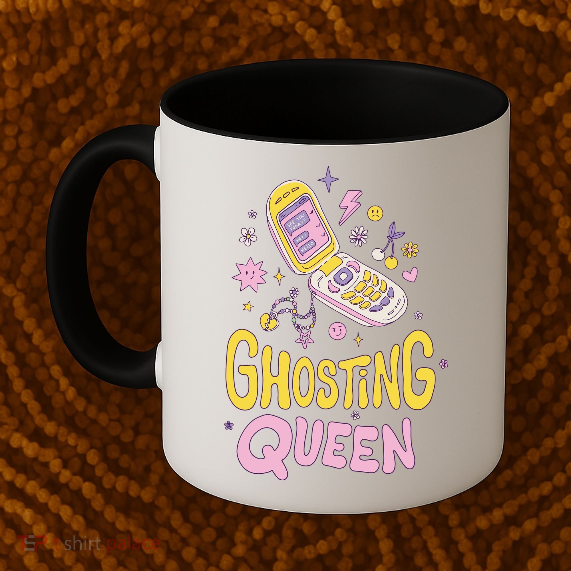 Ghosting Queen Cellphone Coffee Mug