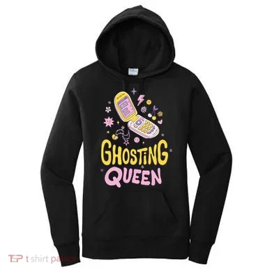 Ghosting Queen Cellphone Women's Hoodie