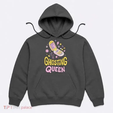 Ghosting Queen Cellphone Hoodie