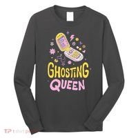 Ghosting Queen Cellphone Long Sleeve Shirt thumb 0