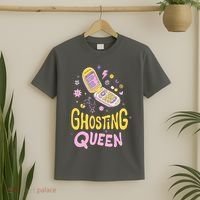 Ghosting Queen Cellphone T-Shirt thumb 2