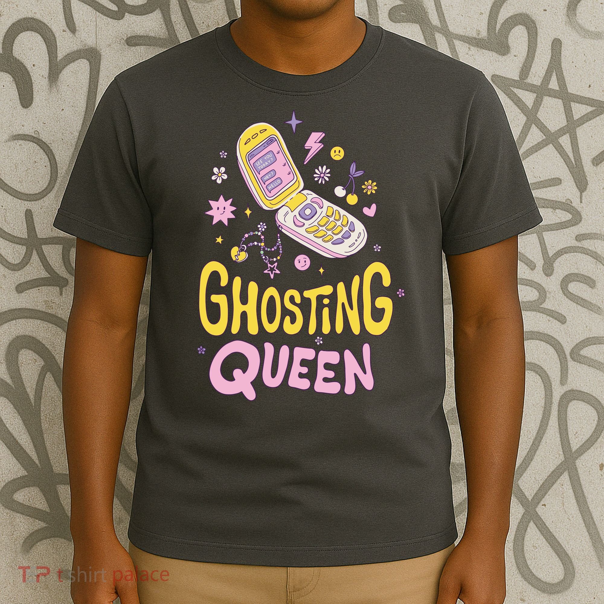 Ghosting Queen Cellphone T-Shirt