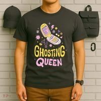 Ghosting Queen Cellphone T-Shirt thumb 6