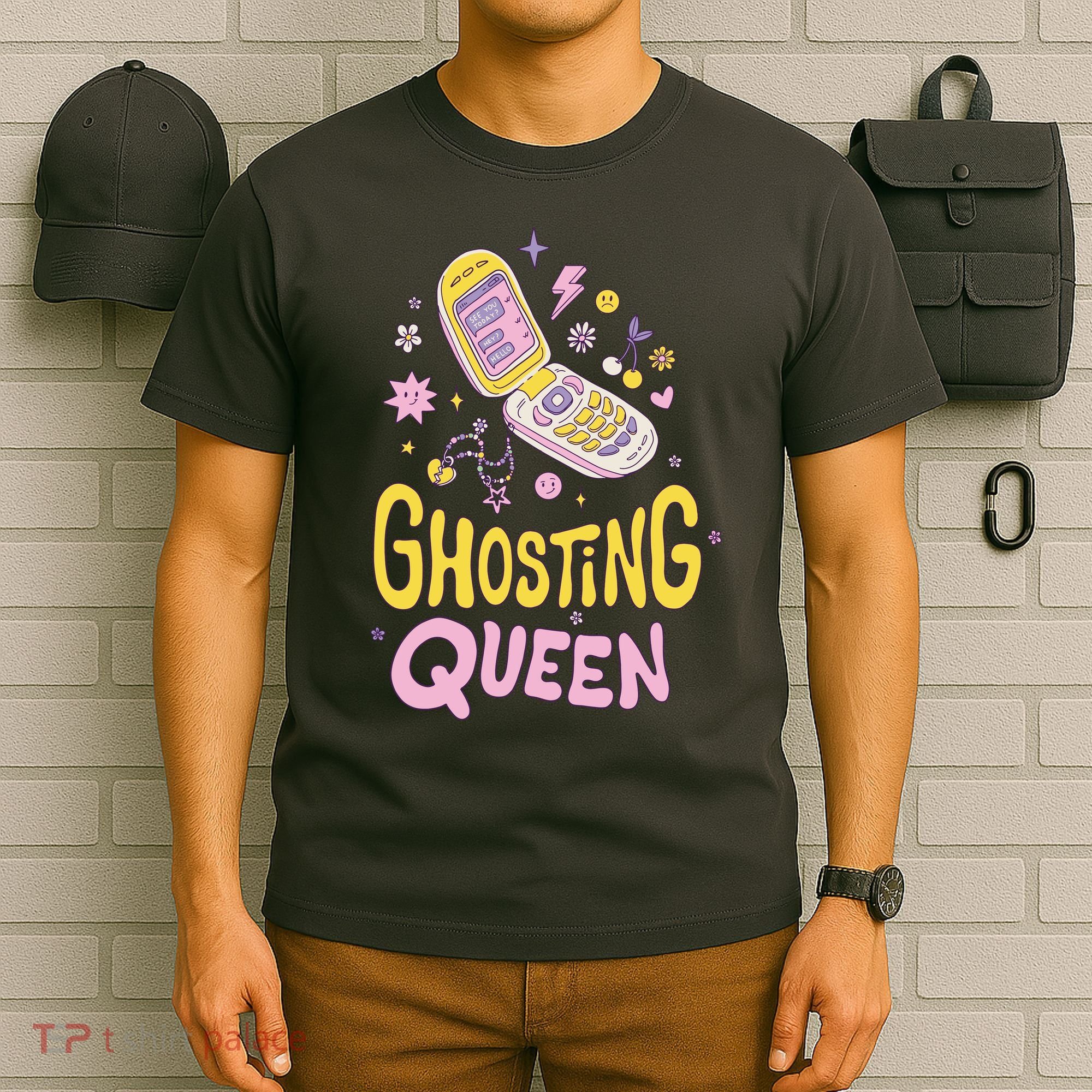 Ghosting Queen Cellphone T-Shirt