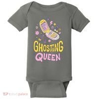 Ghosting Queen Cellphone Baby Bodysuit thumb 0
