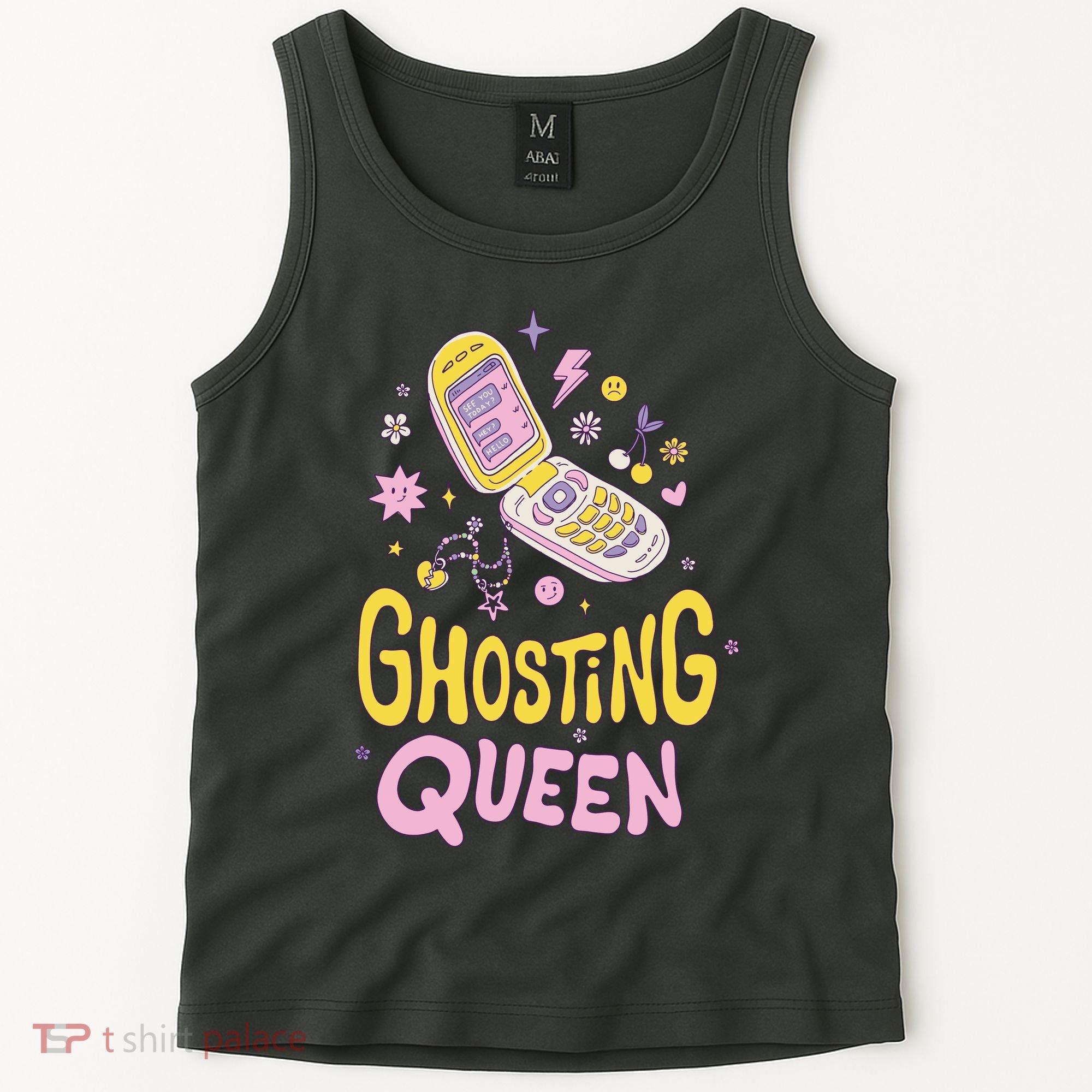 Ghosting Queen Cellphone Tank Top