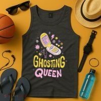 Ghosting Queen Cellphone Tank Top thumb 4