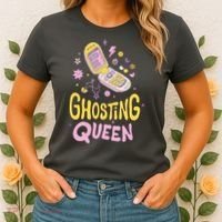 Ghosting Queen Cellphone Women's T-Shirt thumb 2