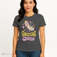 Ghosting Queen Cellphone Women's T-Shirt thumb 4