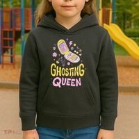 Ghosting Queen Cellphone Kids Hoodie thumb 3