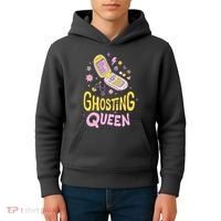 Ghosting Queen Cellphone Kids Hoodie thumb 4