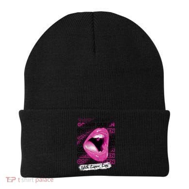 Gossip Queen With Liquor Lips Beanie