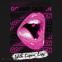 Gossip Queen With Liquor Lips Mousepad thumb 1