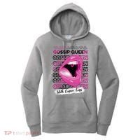 Gossip Queen With Liquor Lips Women's Hoodie thumb 0