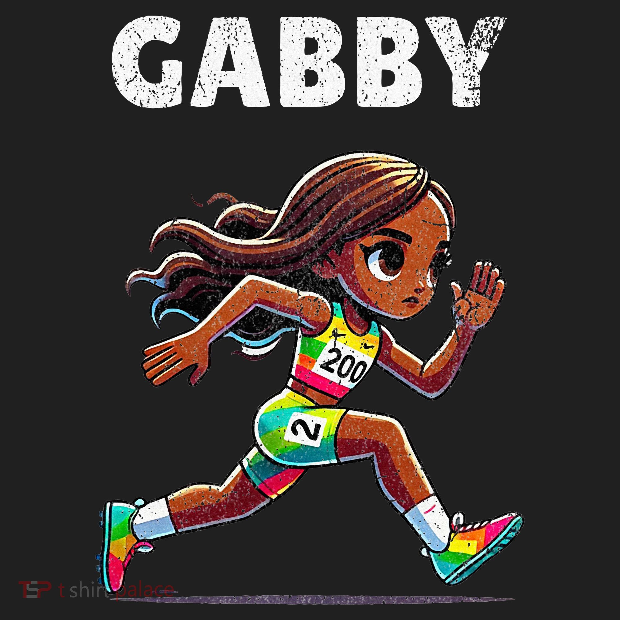 Gabby Running 200 Meter Women's Sweatshirt