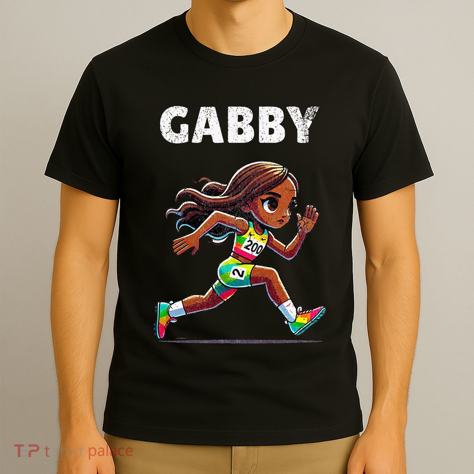 Gabby Running 200 Meter T-Shirt