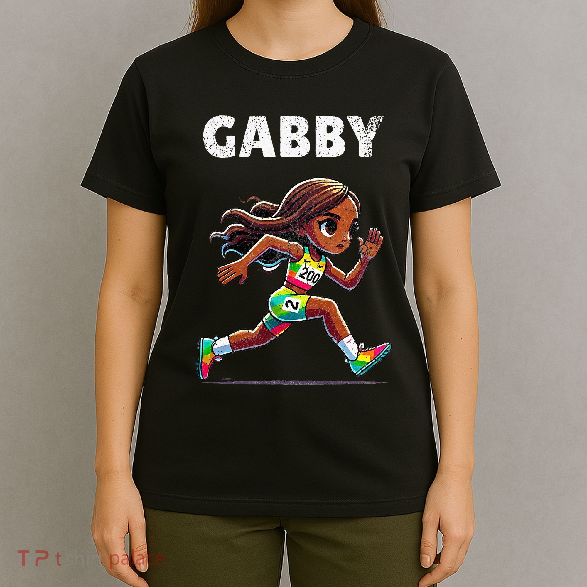 Gabby Running 200 Meter T-Shirt
