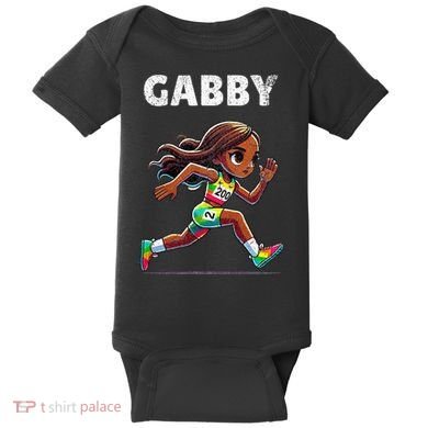 Gabby Running 200 Meter Baby Bodysuit